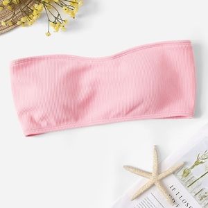 Bandeau bathing suit top